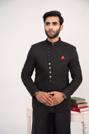 Black Cross Cut Princecoat